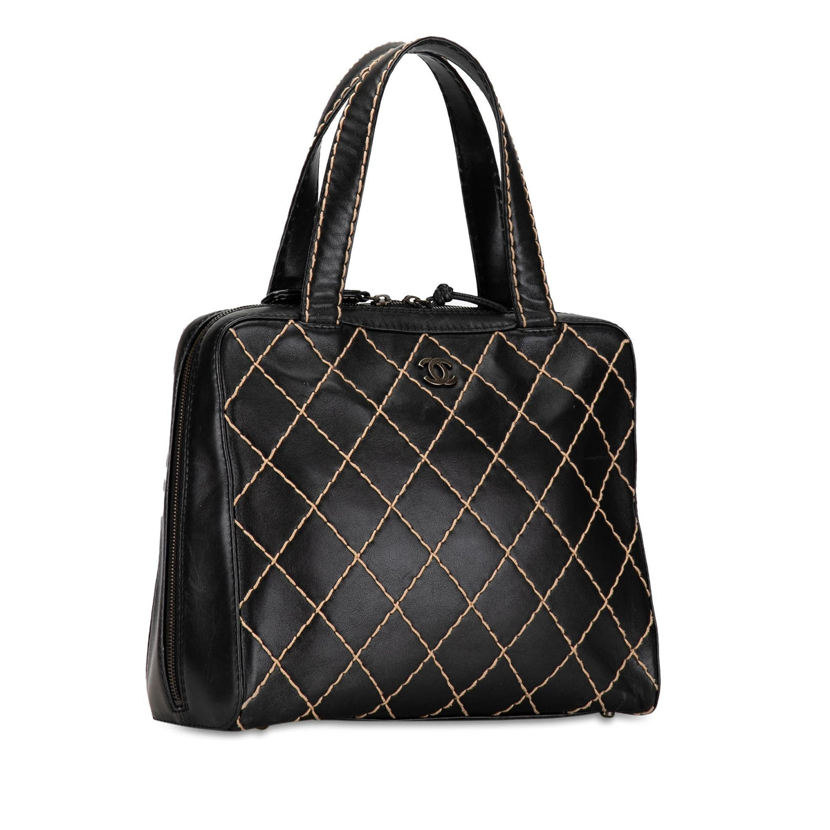 Chanel Bags Chanel Wild Stitch Lambskin Handbag (-19CouV) Premium Designer Shoulder Bag