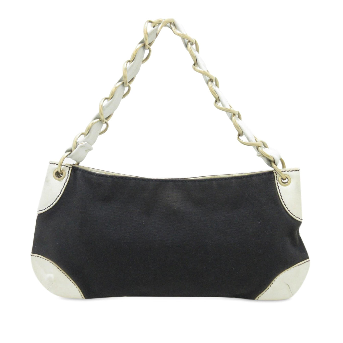 Chanel Bags Chanel Canvas Olsen Shoulder Bag (-Be0rTX) Luxury Designer Leather Handbag
