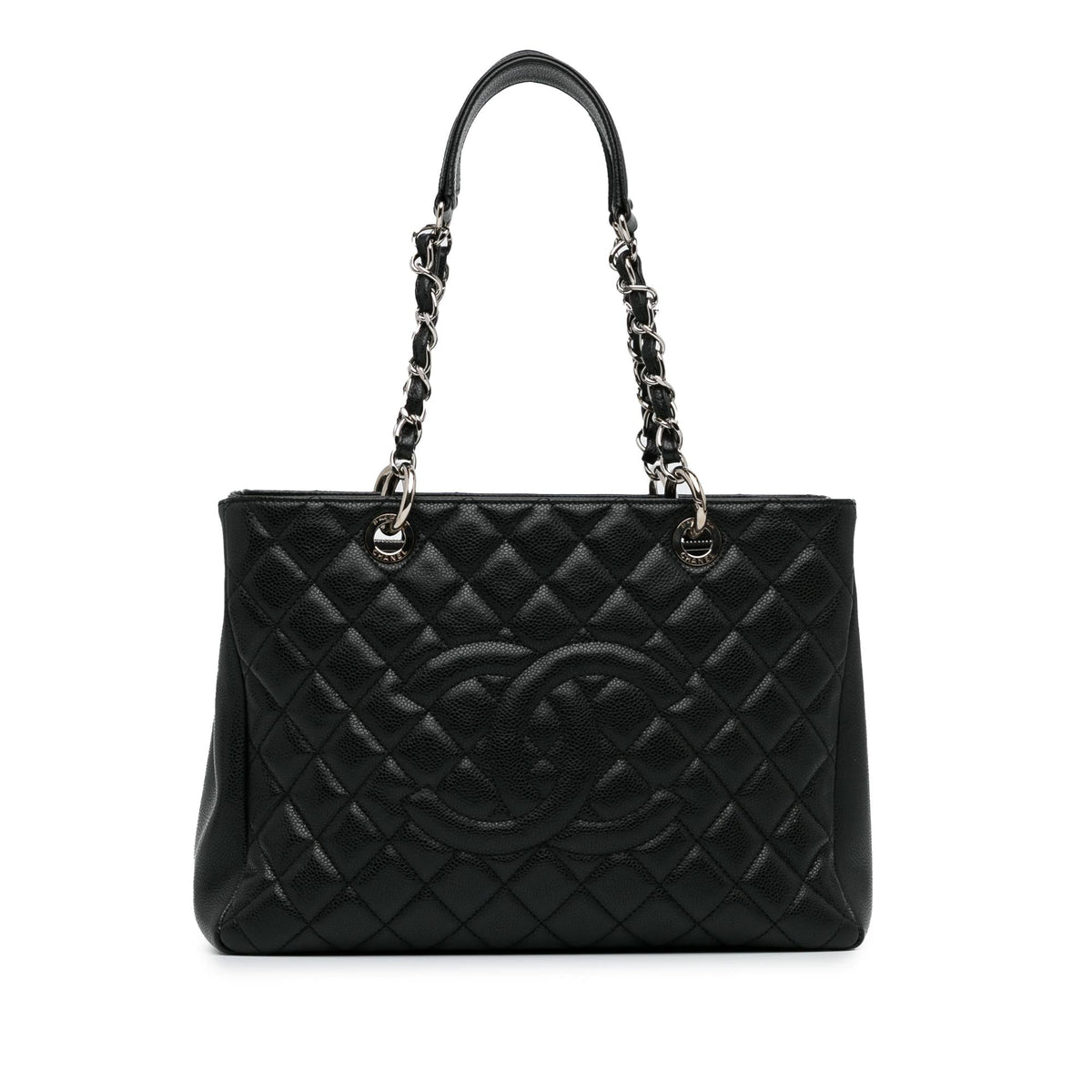 Chanel Bags Chanel Caviar Grand Shopping Tote (-BebAyS) Luxury Designer Leather Handbag