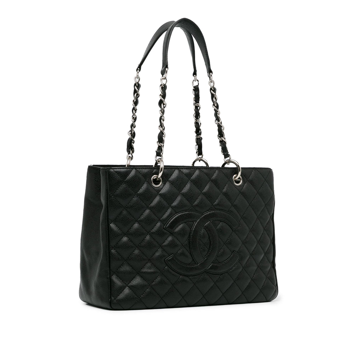 Chanel Bags Chanel Caviar Grand Shopping Tote (-96NeKl) Luxury Designer Leather Handbag