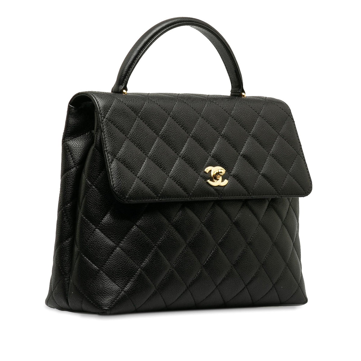Chanel Bags Chanel Caviar Kelly Top Handle Handbag (-RFopJM) Elegant Everyday Designer Handbag