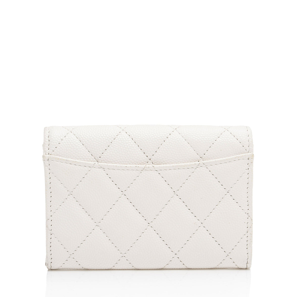 Chanel Wallets? Chanel Caviar Leather Classic Card Holder (-RUM2mf) Compact Luxury Card Wallet