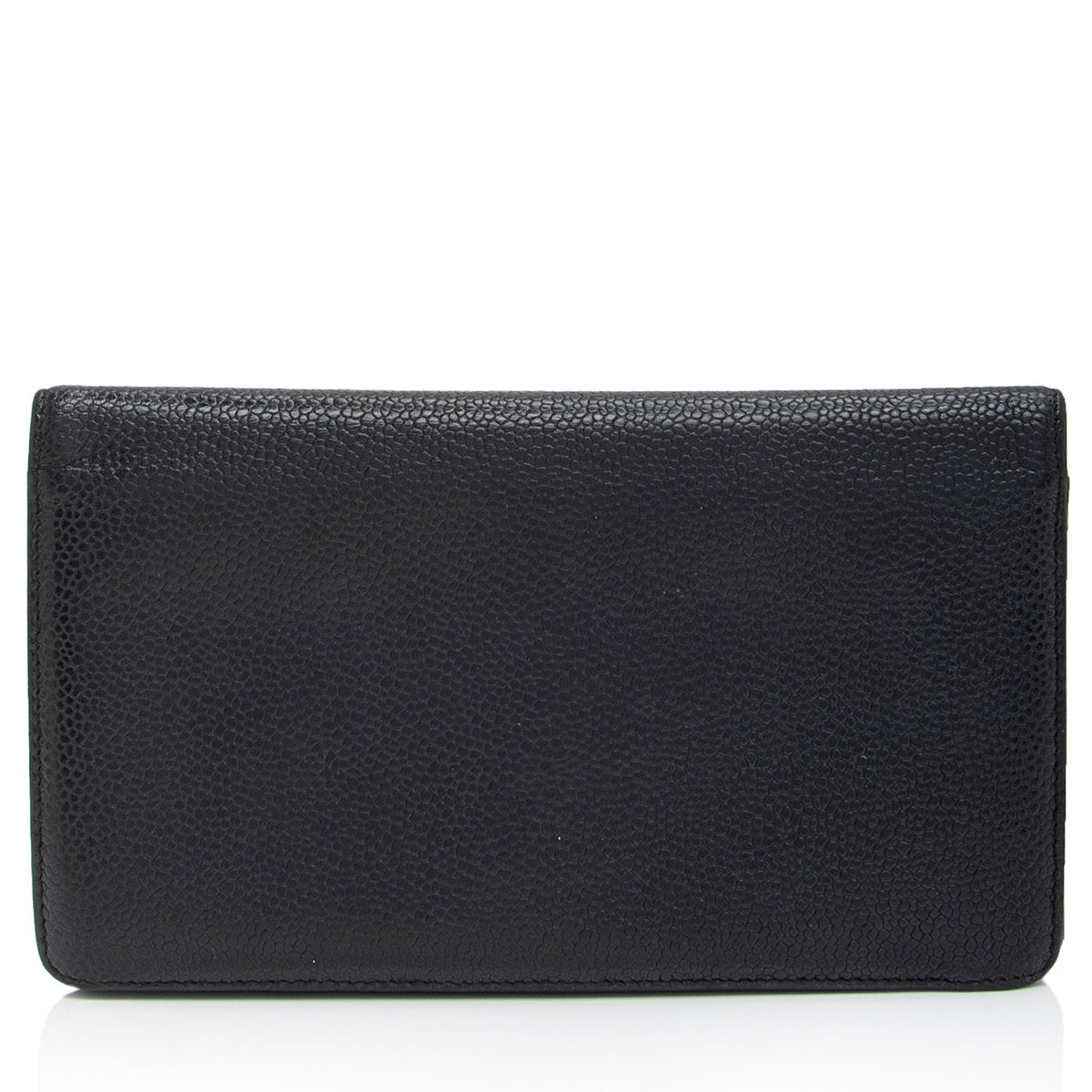 Chanel Wallets? Chanel Caviar Leather Timeless Yen Wallet (-LO1ZVY) Elegant Everyday Leather Wallet