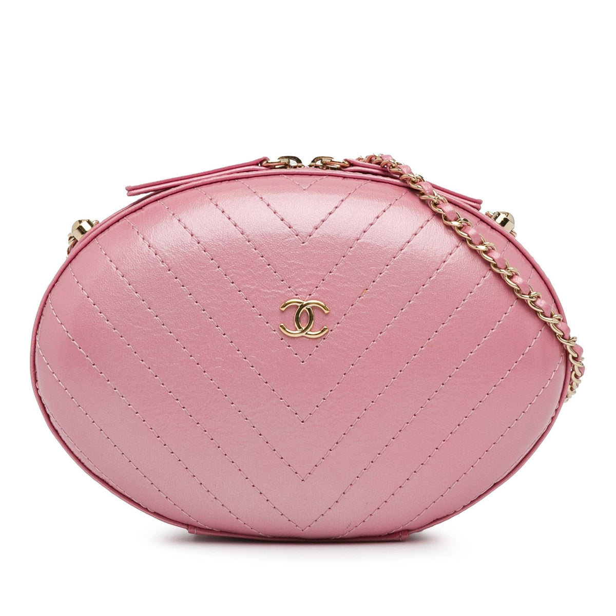 Chanel Bags Chanel Chevron La Pausa Evening Crossbody Bag (-LyJ8RI) Luxury Designer Leather Handbag