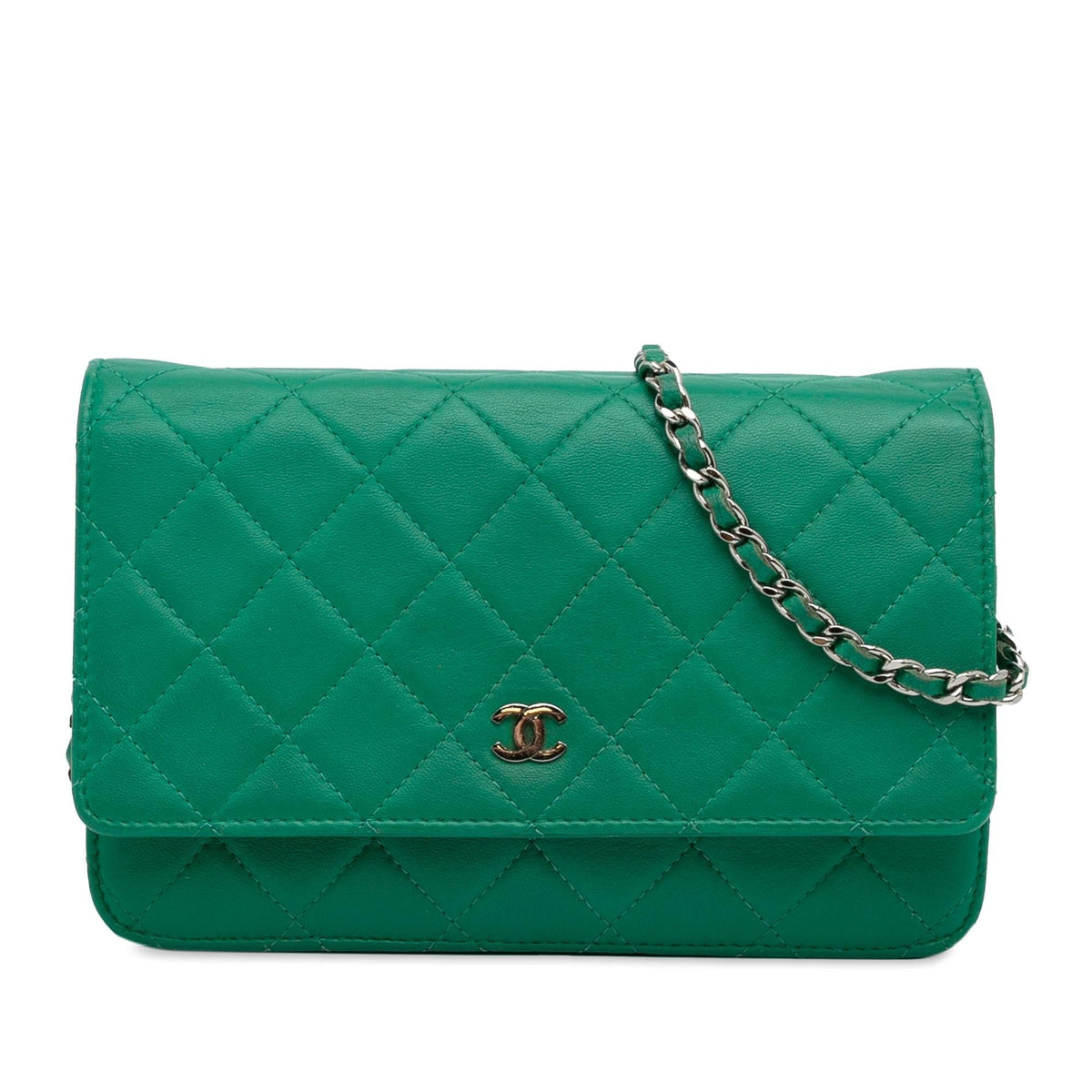 Chanel Wallets? Chanel Classic Lambskin Wallet on Chain (-KwjkVE) Elegant Everyday Leather Wallet