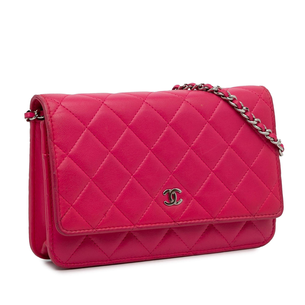 Chanel Wallets? Chanel Classic Lambskin Wallet on Chain (-Dokr1S) Elegant Everyday Leather Wallet