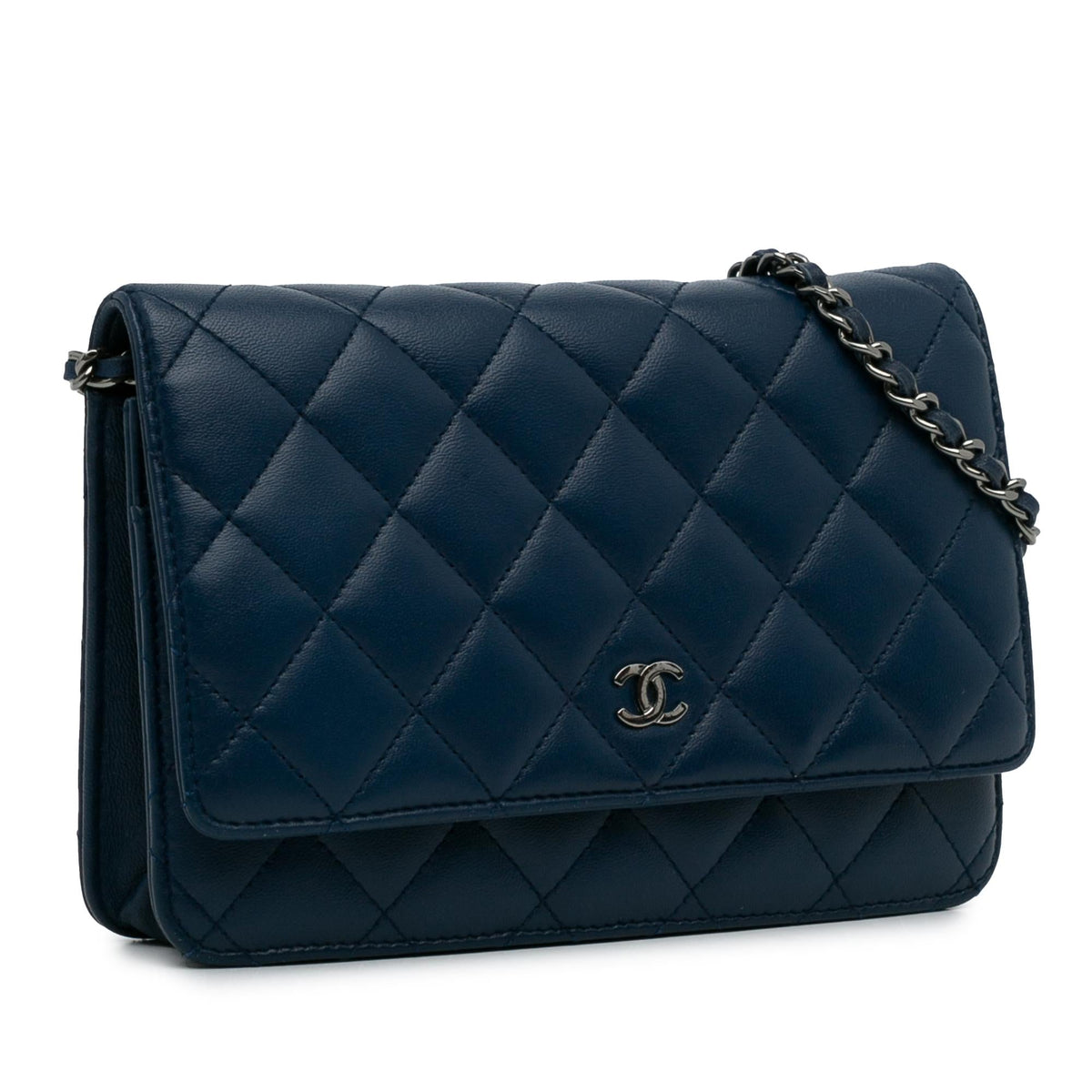 Chanel Wallets? Chanel Classic Lambskin Wallet on Chain (-bkhKaU) Premium Leather Designer Wallet