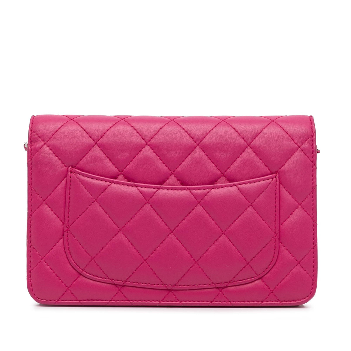 Chanel Wallets? Chanel Classic Lambskin Wallet on Chain (-BJPJVT) Elegant Everyday Leather Wallet