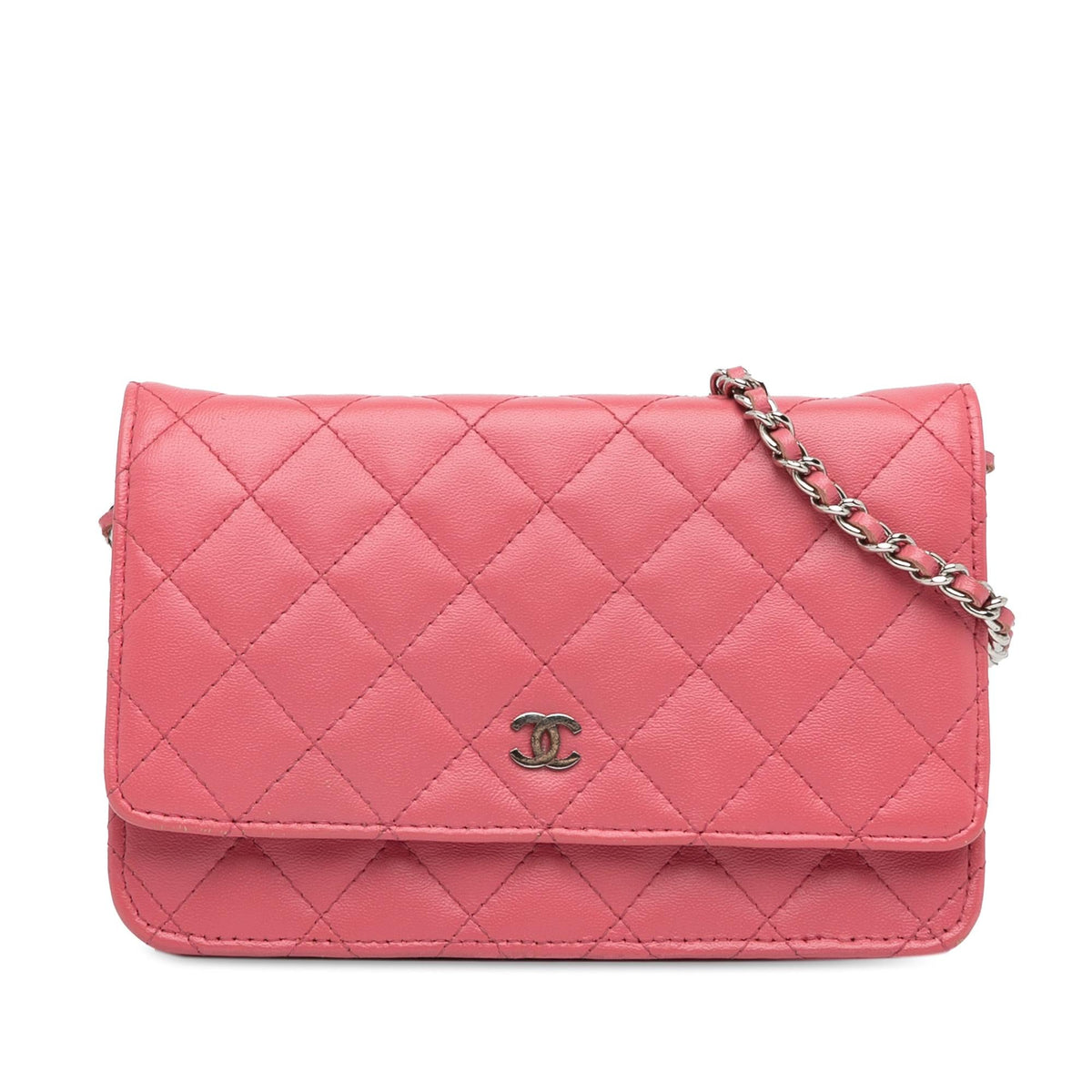 Chanel Wallets? Chanel Classic Lambskin Wallet on Chain (-oopfuU) Premium Leather Designer Wallet