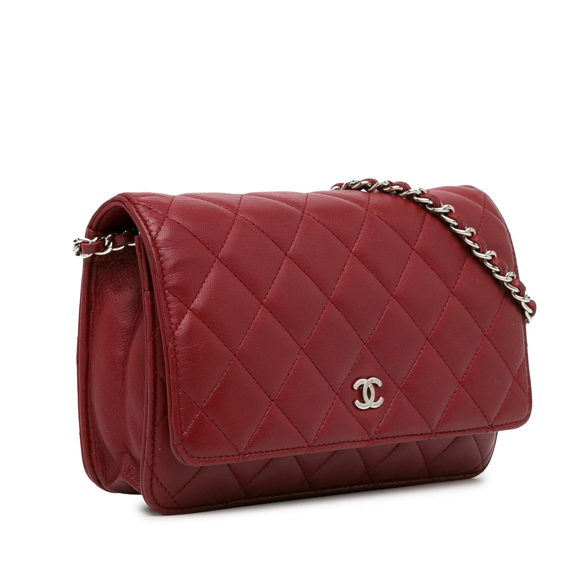 Chanel Wallets? Chanel Classic Lambskin Wallet on Chain (-okrtIp) Premium Leather Designer Wallet
