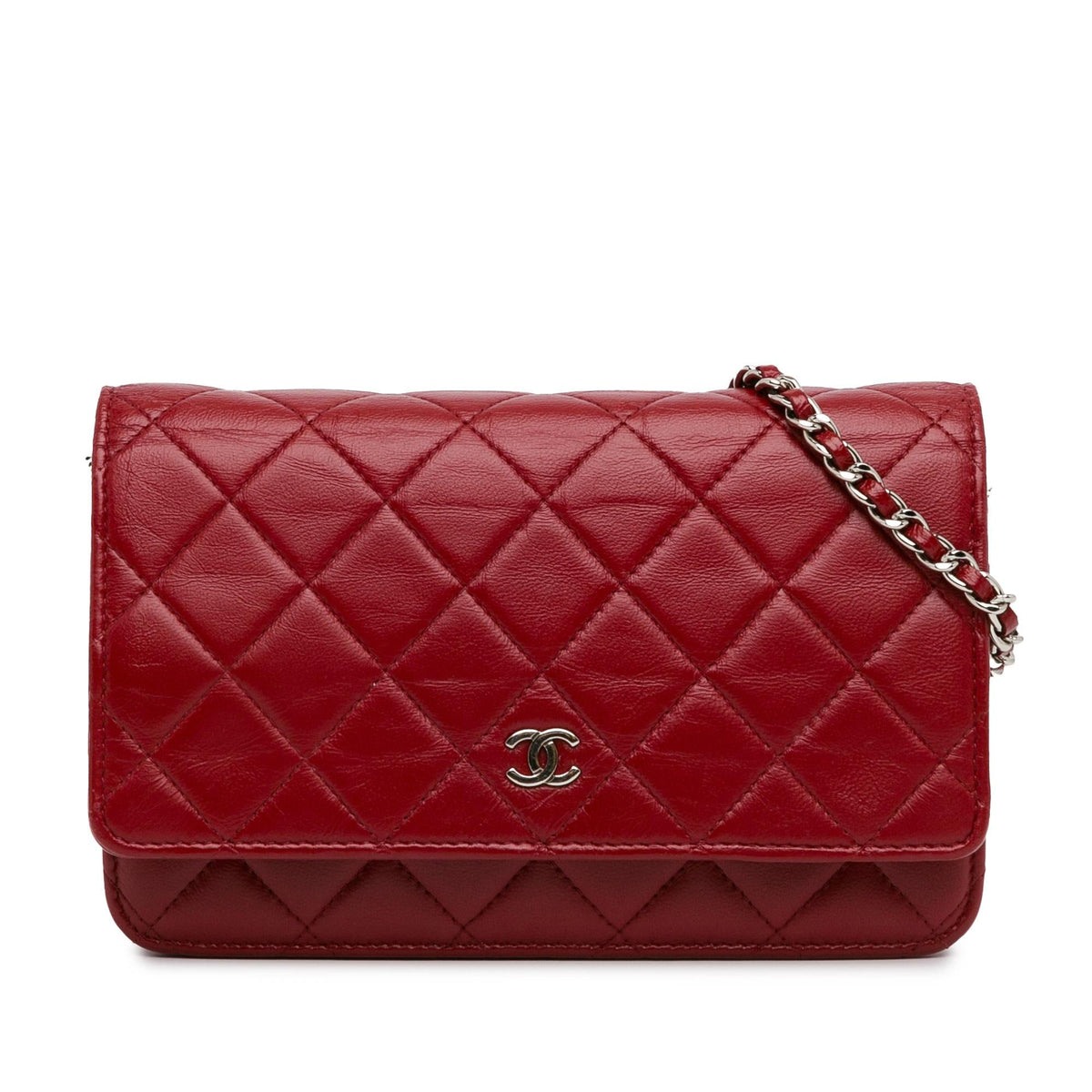 Chanel Wallets? Chanel Classic Lambskin Wallet on Chain (-0gCDCg) Compact Luxury Card Wallet