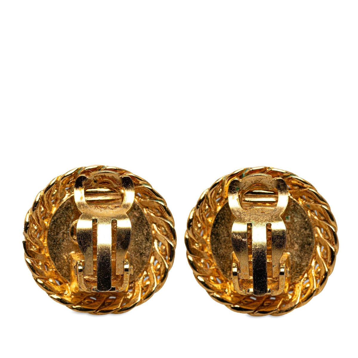 Chanel Jewellery? Chanel Coco Clip-On Earrings (-5JHIBL) Luxury Designer Statement Jewellery