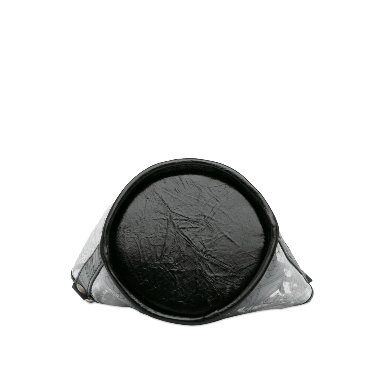 Chanel Bags Chanel Crumpled Calfskin PVC Camellia Bucket (-ysYTn8) Premium Designer Shoulder Bag