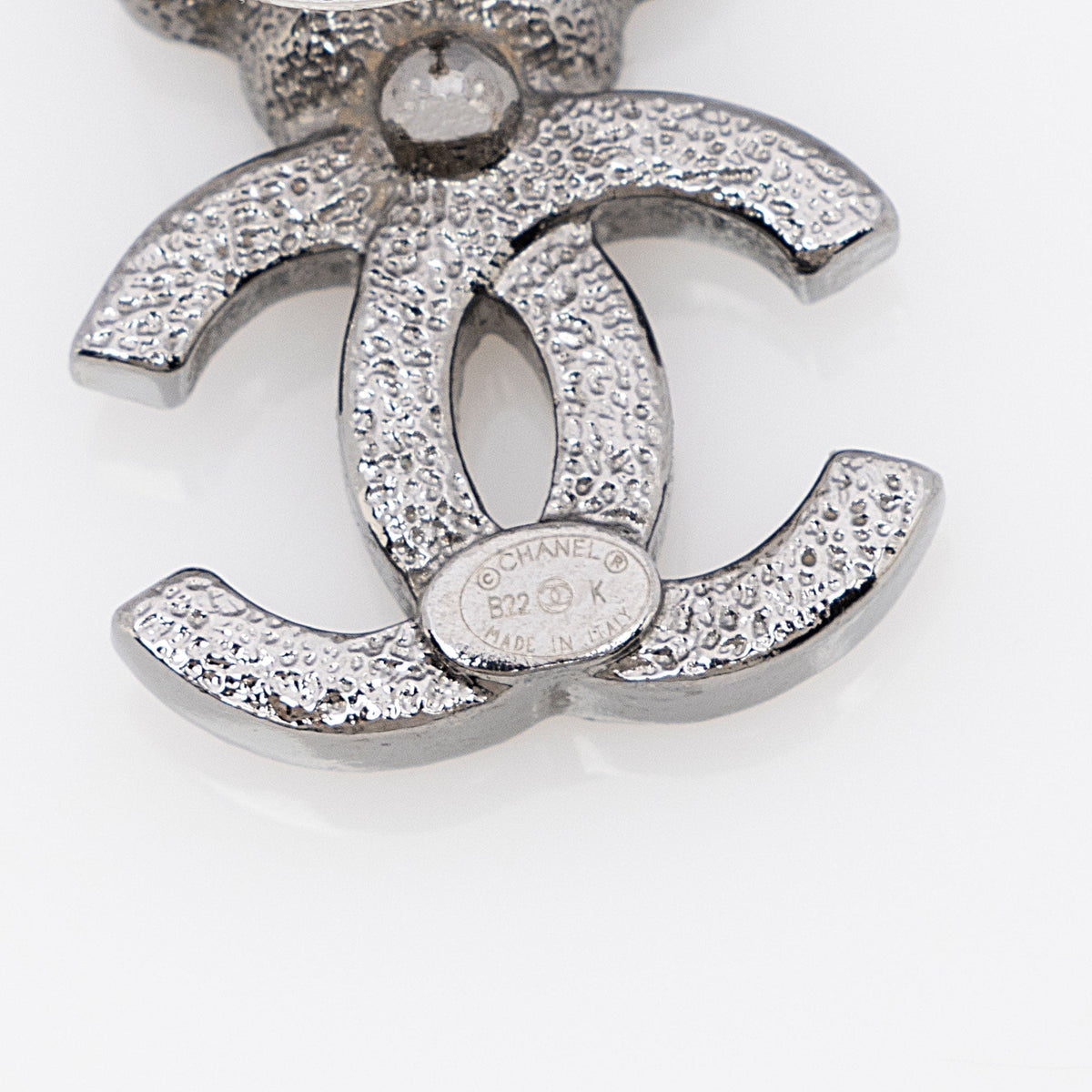 Chanel Jewellery? Chanel Crystal Pearl Flower Drop Earrings (-aiN3WM) Luxury Designer Statement Jewellery