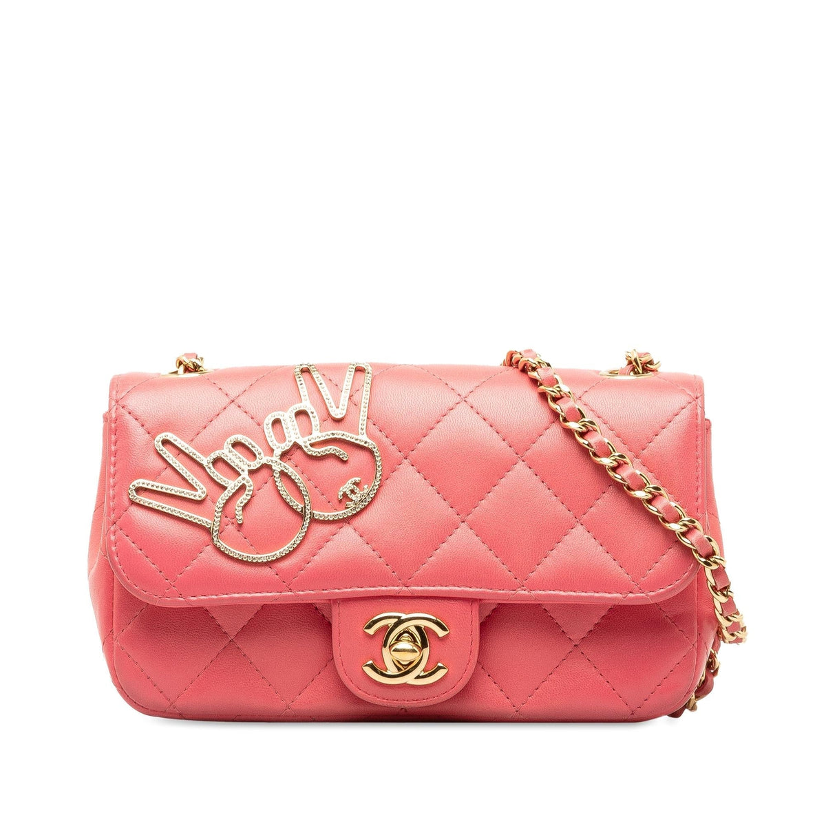 Chanel Bags Chanel Extra Mini Lambskin V for Victory Flap (-la8uiD) Elegant Everyday Designer Handbag