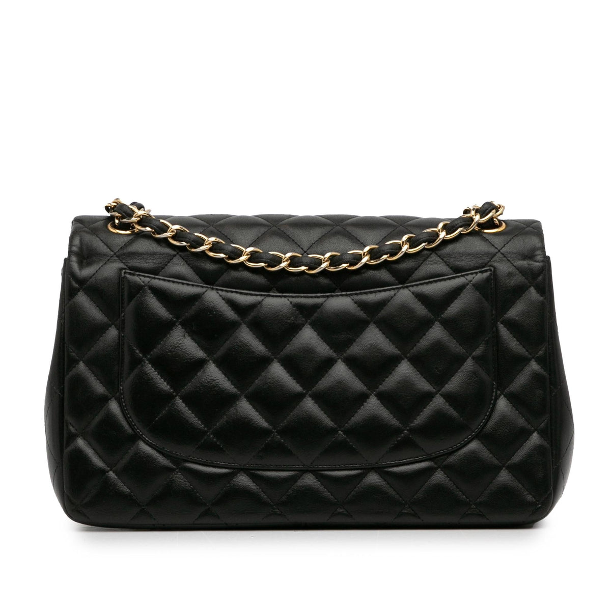 Chanel Bags? Chanel Jumbo Classic Lambskin Double Flap (-FyBqVD) Elegant Everyday Designer Handbag