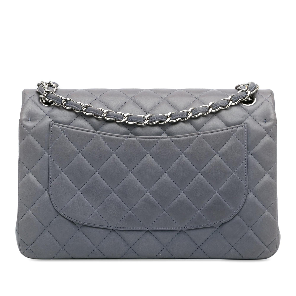 Chanel Bags? Chanel Jumbo Classic Lambskin Double Flap (-YF7bft) Premium Designer Shoulder Bag