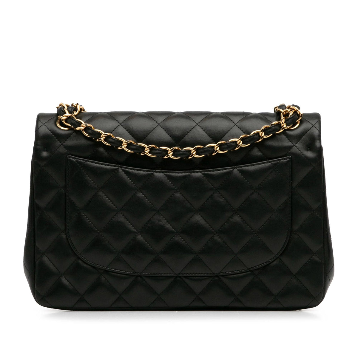 Chanel Bags? Chanel Jumbo Classic Lambskin Double Flap (-IxfEjr) Premium Designer Shoulder Bag