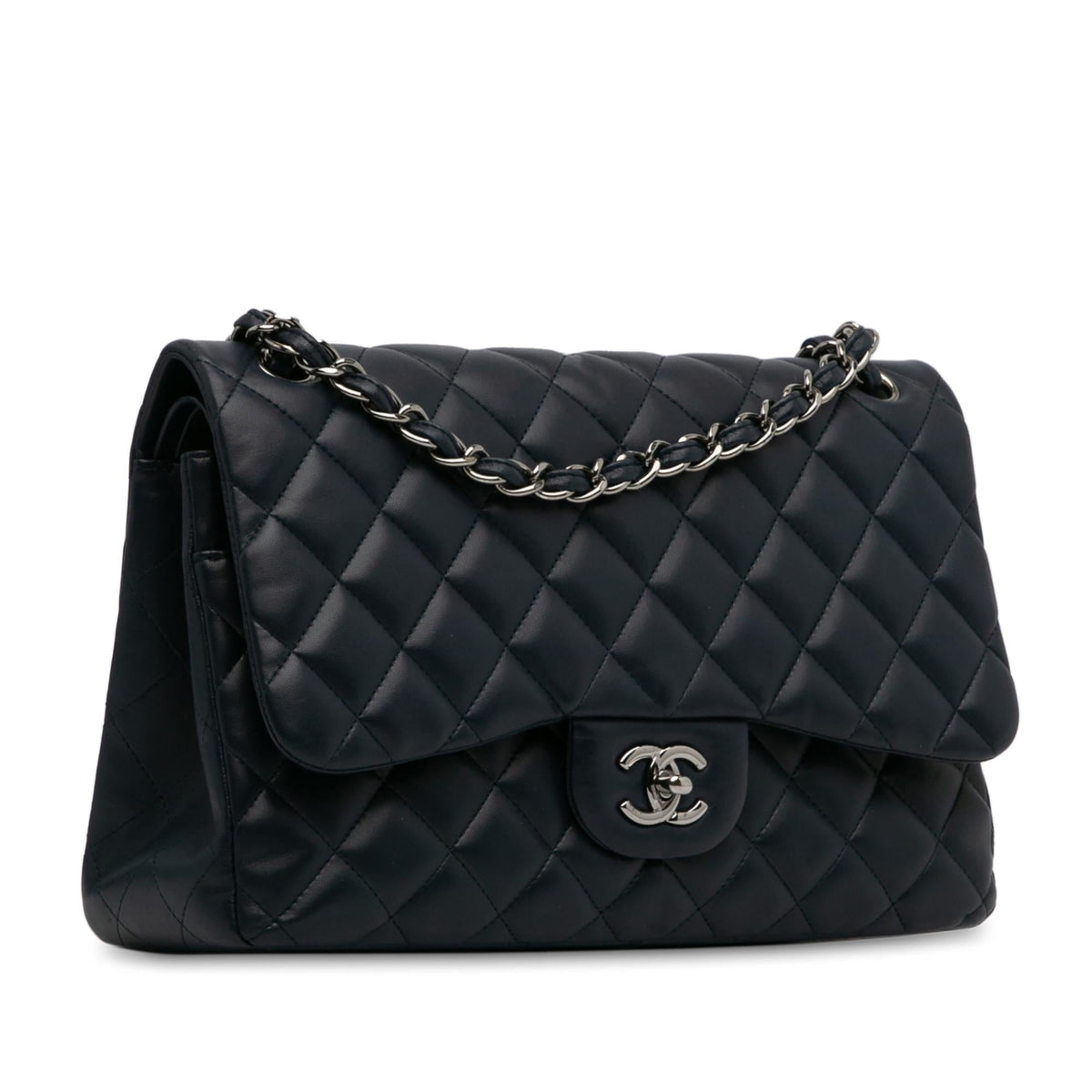Chanel Bags? Chanel Jumbo Classic Lambskin Double Flap (-6ybnBt) Premium Designer Shoulder Bag