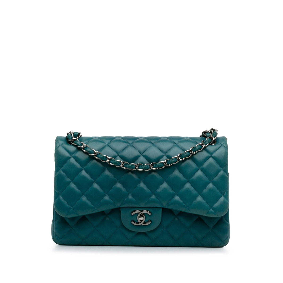 Chanel Bags? Chanel Jumbo Classic Lambskin Double Flap (-UbnuTf) Premium Designer Shoulder Bag