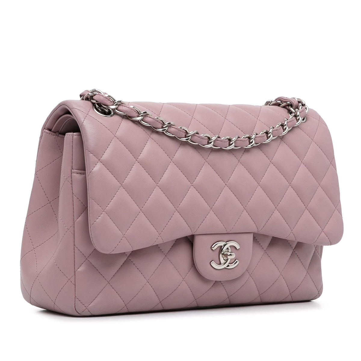 Chanel Bags? Chanel Jumbo Classic Lambskin Double Flap (-YKf1S1) Elegant Everyday Designer Handbag
