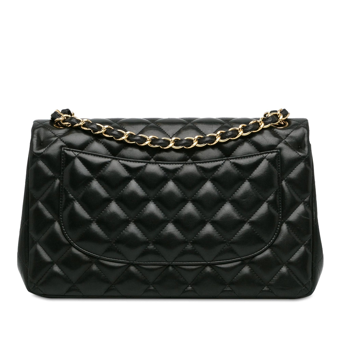 Chanel Bags? Chanel Jumbo Classic Lambskin Double Flap (-dnuKsy) Luxury Designer Leather Handbag