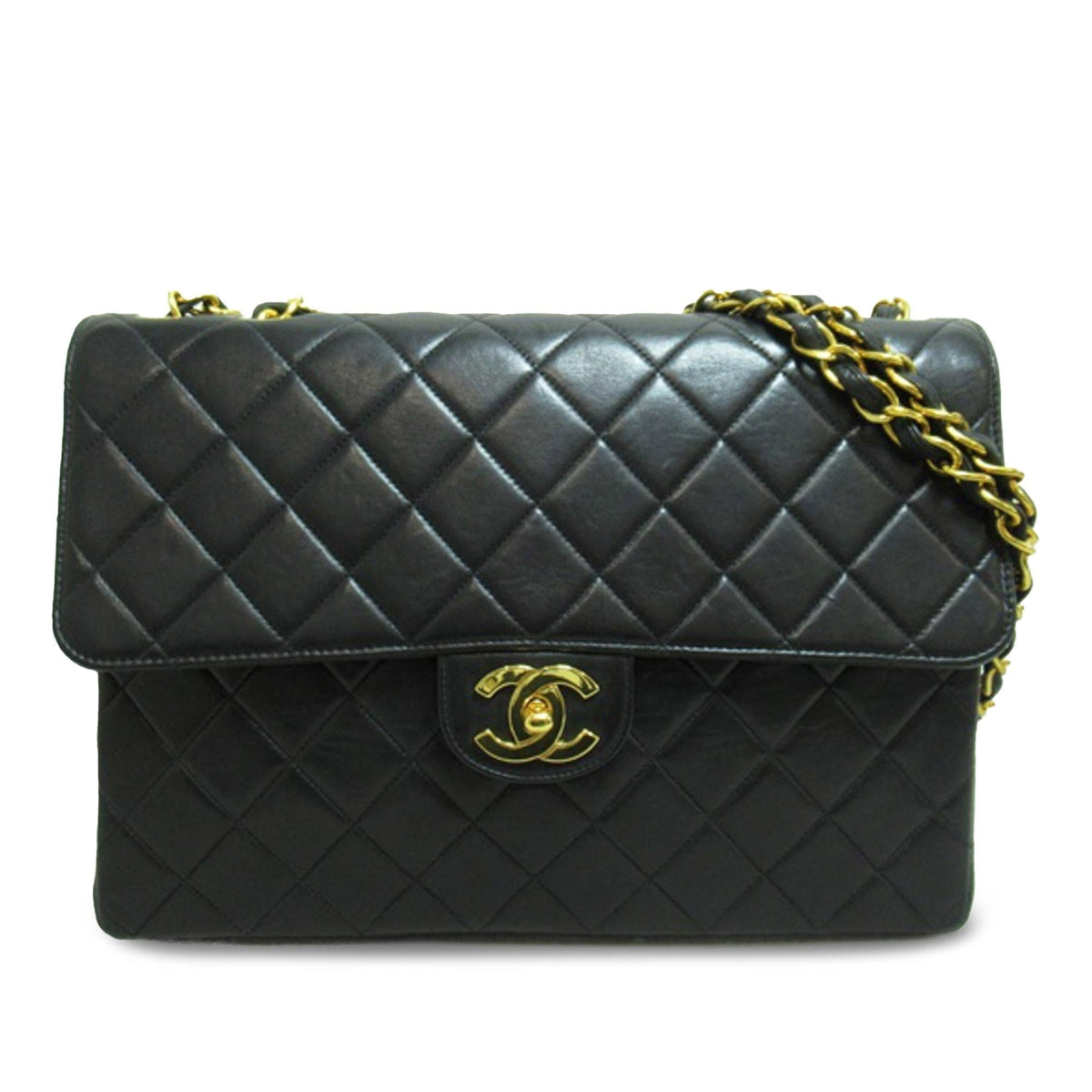 Chanel Bags? Chanel Jumbo Classic Lambskin Single Flap Bag (-JAOCGr) Premium Designer Shoulder Bag