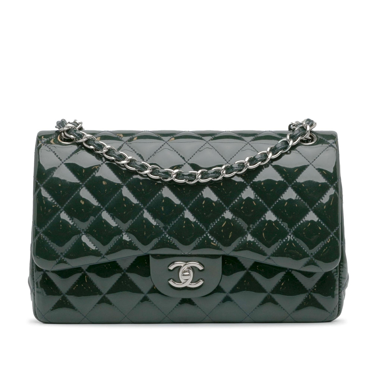 Chanel Bags? Chanel Jumbo Classic Patent Double Flap (-tIs8iI) Elegant Everyday Designer Handbag