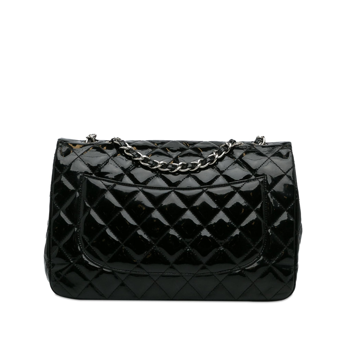 Chanel Bags? Chanel Jumbo Classic Patent Single Flap Bag (-k7UqYV) Luxury Designer Leather Handbag
