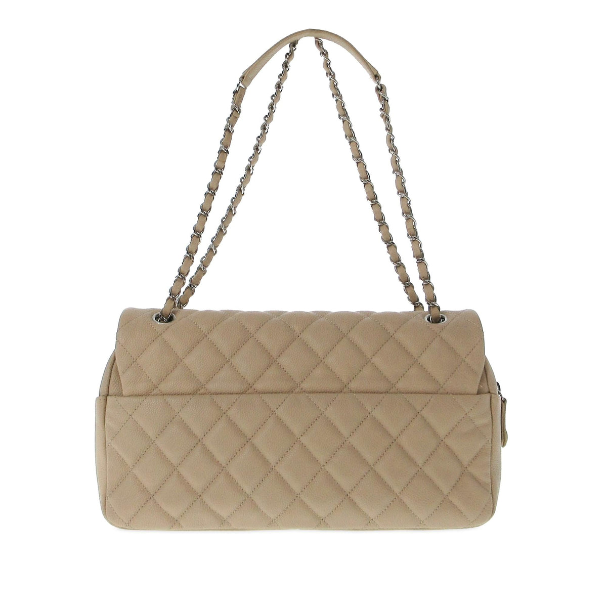 Chanel Bags? Chanel Jumbo Quilted Caviar Easy Flap Bag (-dKuOT7) Premium Designer Shoulder Bag