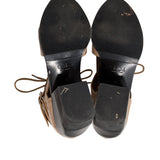 Zelvantoria5 elegant leather Ankle Boot close-up detail