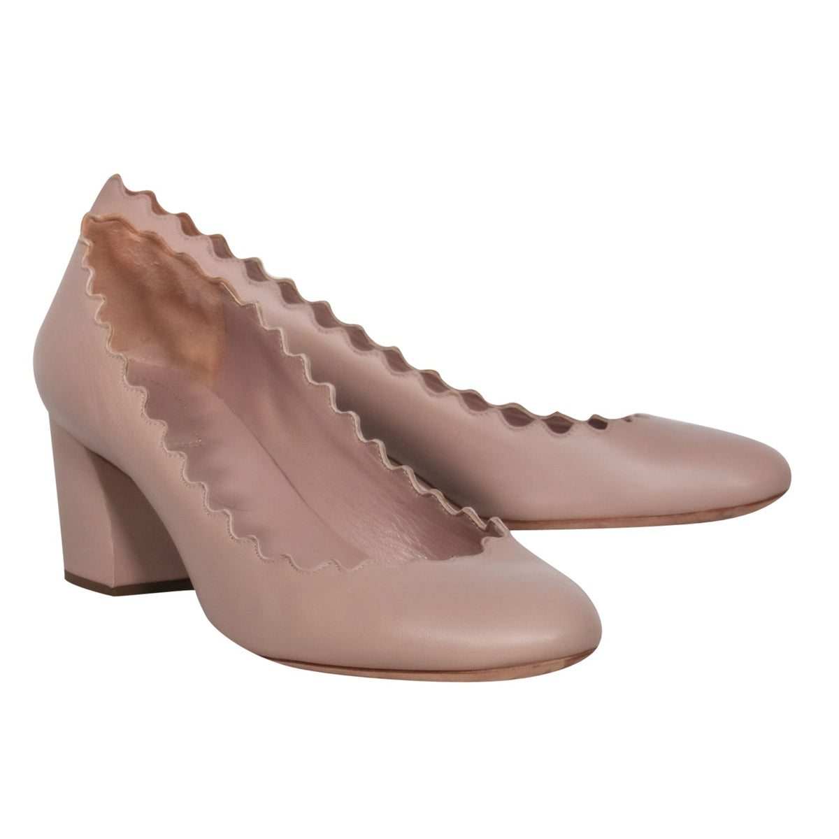 Belvarantine elegant leather Pump Heel