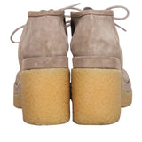 Belvarantoria elegant leather Ankle Boot interior detail