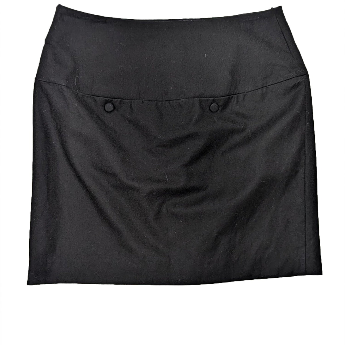 Crisvaloria3 elegant leather Skirt side view