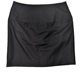 Side view of Chloe skirt Black premium designer bag