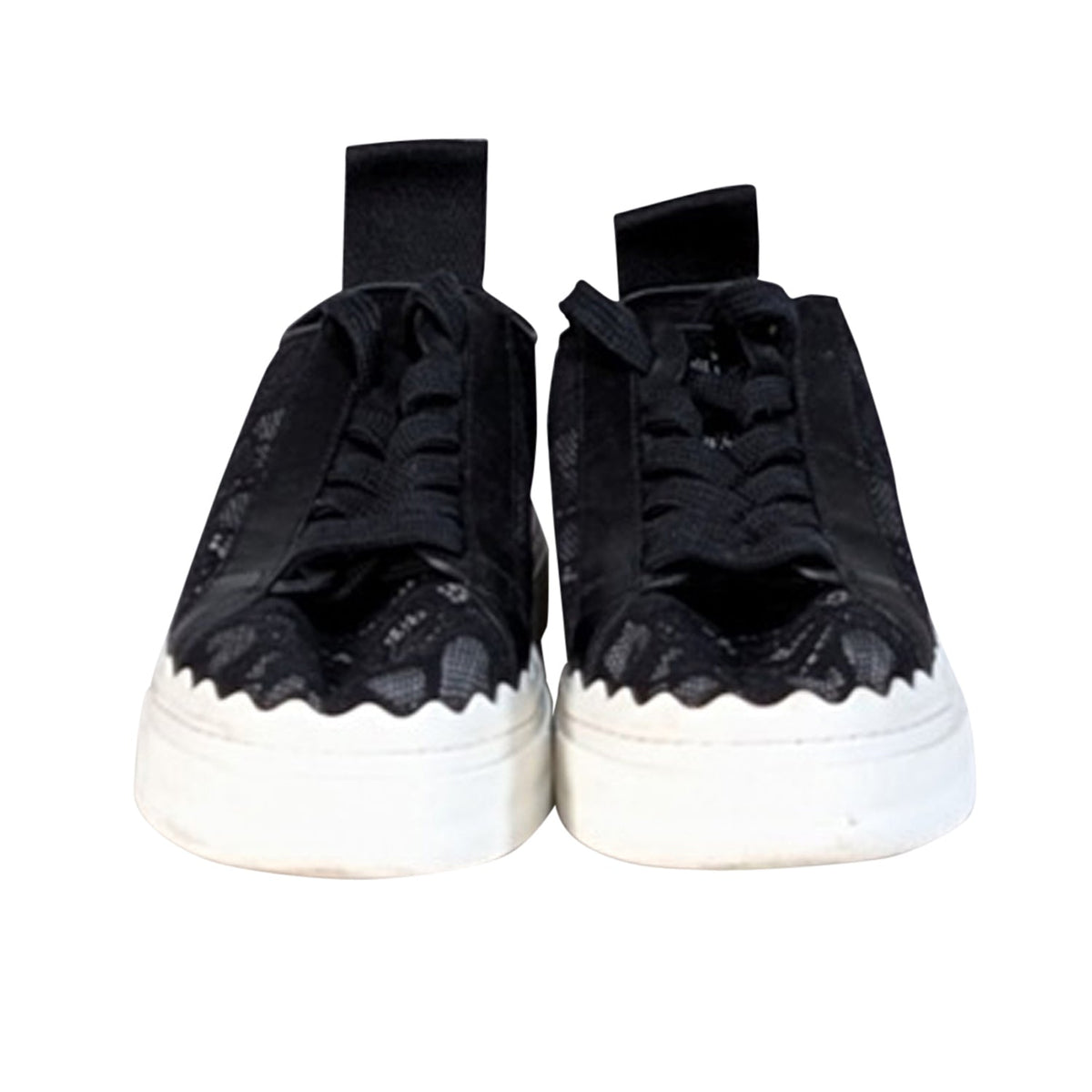 Salvantine elegant leather Sneaker side view