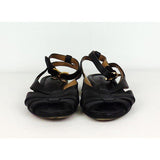 Rolvantix elegant leather Strappy Sandal side view