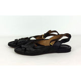 Rolvantix elegant leather Strappy Sandal back view