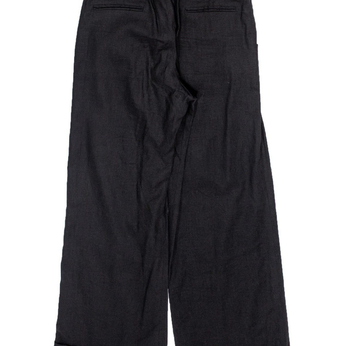 Side view of Chloe pants Black premium designer bag