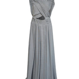 Oryventoria elegant leather Day Dress