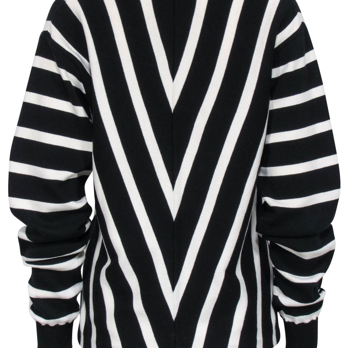 Chloe authentic luxury sweater Black leather craftsmanship