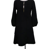 Solvantis elegant leather Day Dress