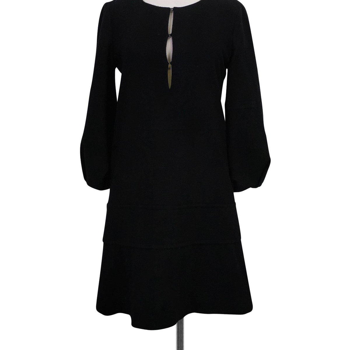 Chloe women's dress Black luxury designer leather