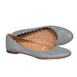 Crisvalantoria elegant leather Ballet Flat