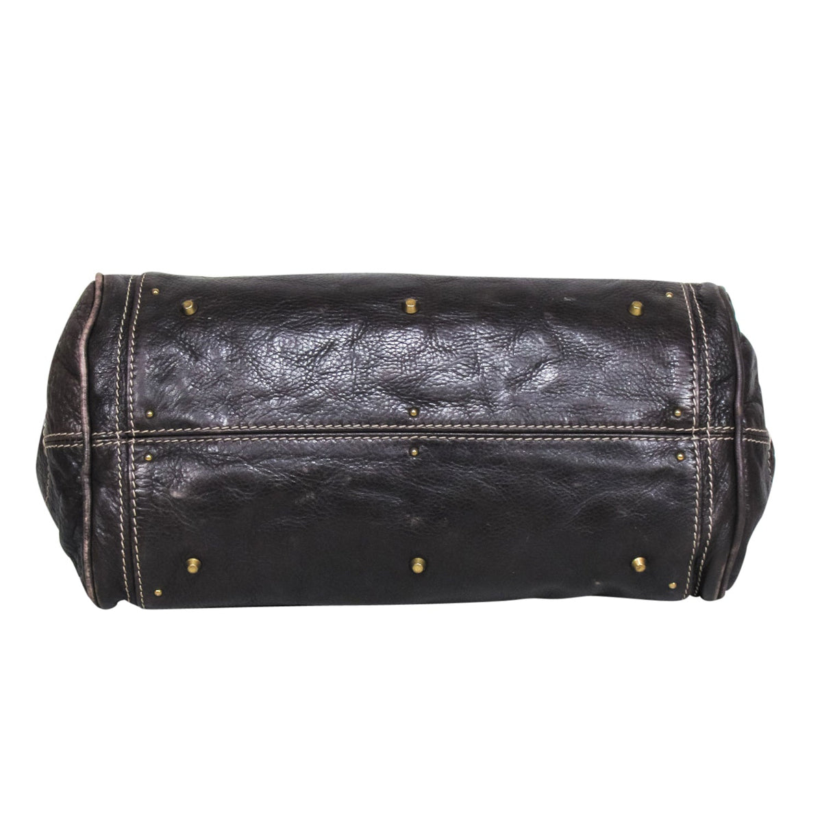 Chloe designer shoulder bag leather closeup detail