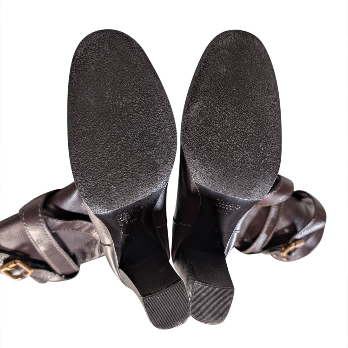Morvantoria2 elegant leather Tall Boot close-up detail