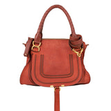 Chloe authentic luxury handbag Brown calf craftsmanship