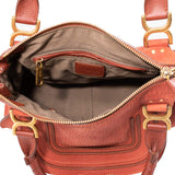 Urventis elegant leather Handbag flat lay view