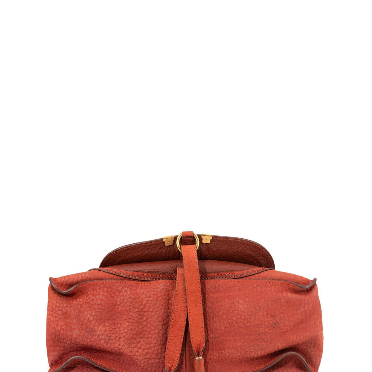 Urventis elegant leather Handbag top view