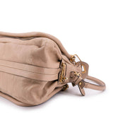 Chloe designer handbag calf closeup detail